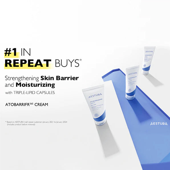 AESTUBA ATOBARRIFR365 Cream I Moisturizer for Sensitive skin & Skinbarrier Repair I 80ml