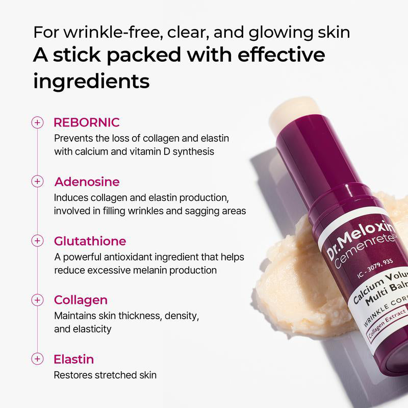 🏆 #1 Bestselling🏆--Cemenrete Calcium Multi Balm 💫 Anti-Aging & Firming Korean Skincare Stick🔥