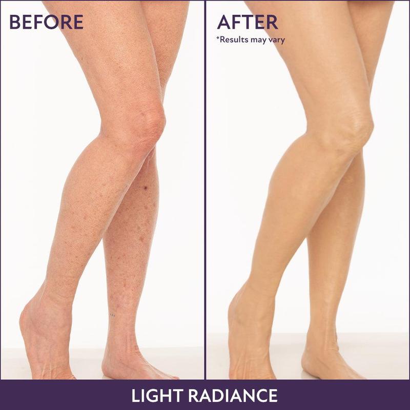 ESSENTIN Glow Body Coverage Perfector - Waterproof Leg & Body Makeup - Tattoo Coverage Makeup - 3.5 oz (free makeup brush)