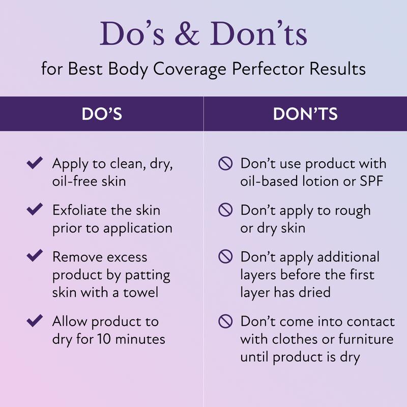 ESSENTIN Glow Body Coverage Perfector - Waterproof Leg & Body Makeup - Tattoo Coverage Makeup - 3.5 oz (free makeup brush)