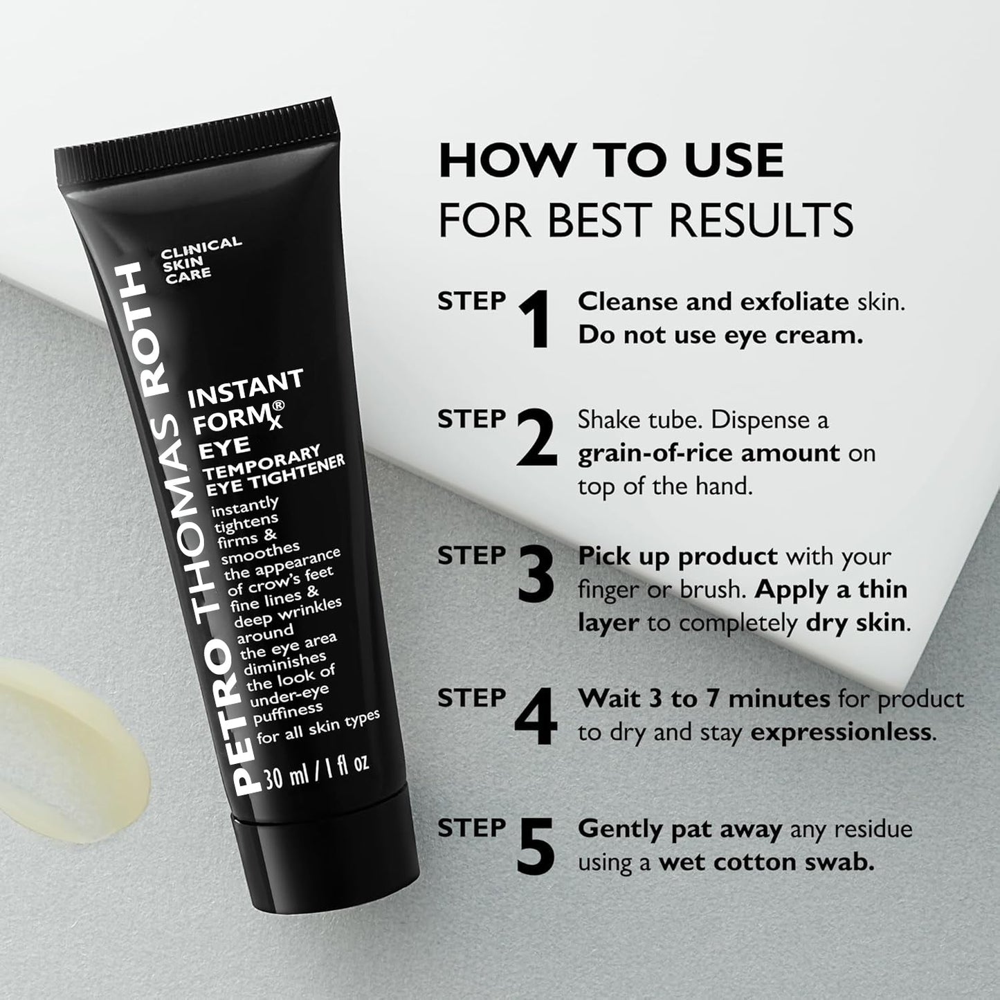 Petro Thomas Roth Instant FormX ,Eye Tightener | Firm and Smooth the Look of Fine Lines, 1 oz- LAST DAY 70% OFF🔥
