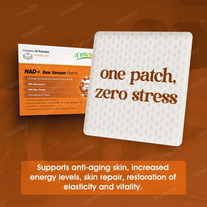 【Official Authorized Store】Tnnedey® 💎NAD+ Bee Venom Patch – Ultimate Skin Rejuvenation & Energy Boost（Last Day Discount：75%）