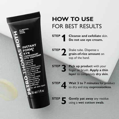 Petro Thomas Roth Instant FormX ,Eye Tightener | Firm and Smooth the Look of Fine Lines, 1 oz- LAST DAY 70% OFF🔥