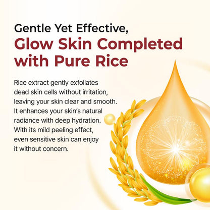 💆‍♀️ Experience Ultimate Luxury - ✨ Peel Shot Glow Rice Ampoule Duo - Serums for Brightening, Exfoliating, and Moisturizing🌾
