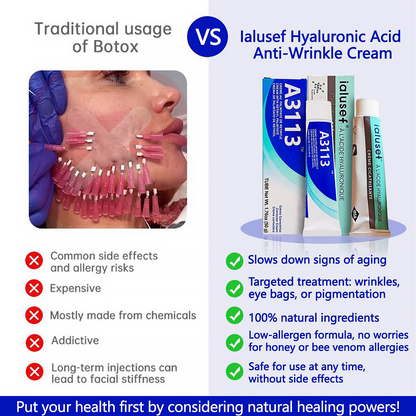 Made and Shipped fromUK✨A3113 Vitamin A Pommade + Ialusef Hyaluronic Acid Anti-Wrinkle Cream(🔥LAST DAY 70% OFF)💄